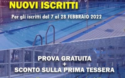 SPECIALE PROMOZIONE NUOVI ISCRITTI