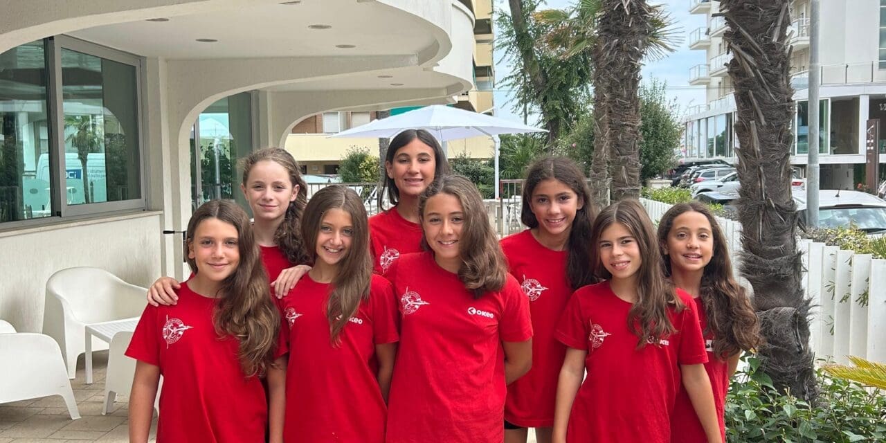 NUOTO ARTISTICO, LA FLORENTIA AI CAMPIONATI ITALIANI ESTIVI ESORDIENTI