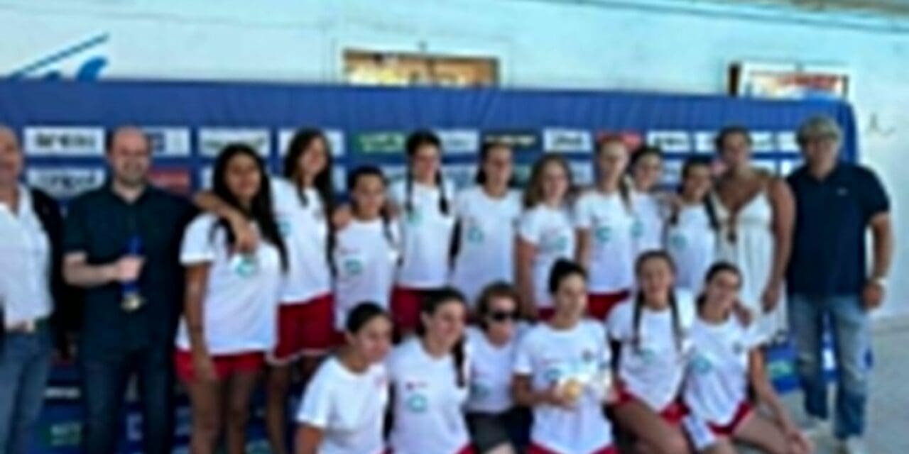 PALLANUOTO GIOVANILE: LA FLORENTIA FEMMINILE NELLA TOP FIVE NAZIONALE U16