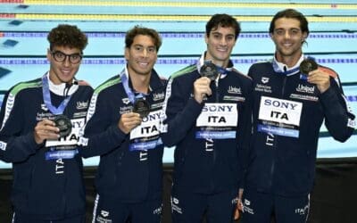 MONDIALI SINGAPORE: CAPITAN ZAZZERI ARGENTO CON LA STAFFETTA 4X100
