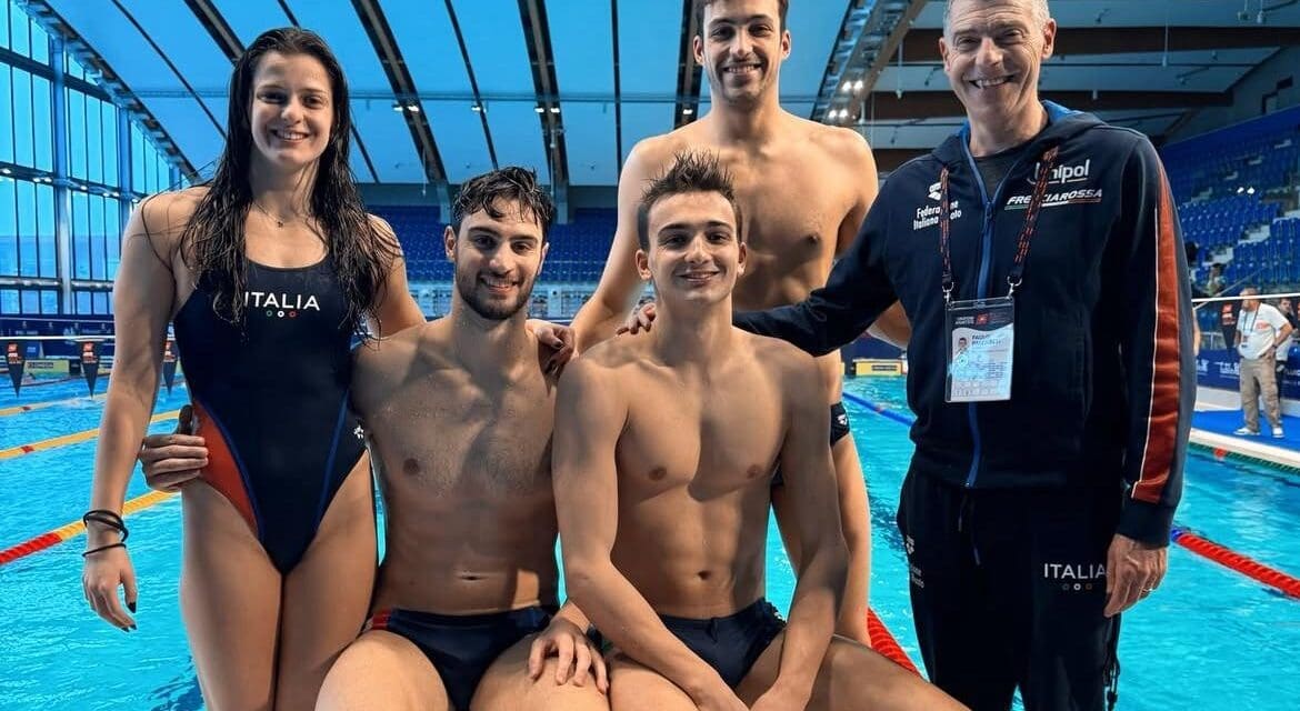 NUOTO: CAPITAN ZAZZERI GUIDA L’ITALIA DEL NUOTO A LUBLINO: FLORENTIA SERBATOIO AZZURRO