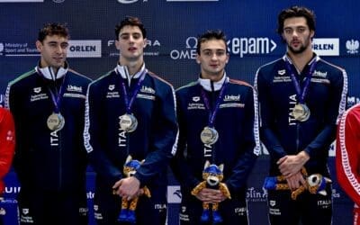 EUROPEI NUOTO LUBLINO: GUATTI-ZAZZERI SUL TETTO CONTINENTALE DELLA 4X50 MASCHILE