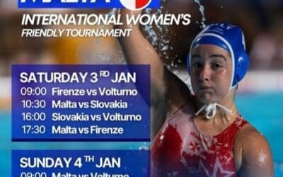 INTERNATIONAL WOMEN`S WATER POLO TOURNAMENT: LE RARI GIRLS AL TORNEO INTERNAZIONALE DI MALTA